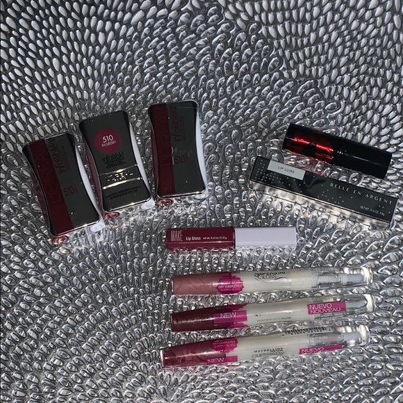 🔥 2 for 30🔥 NEW Lipstick and Lipgloss LOT - Picture 1 of 5